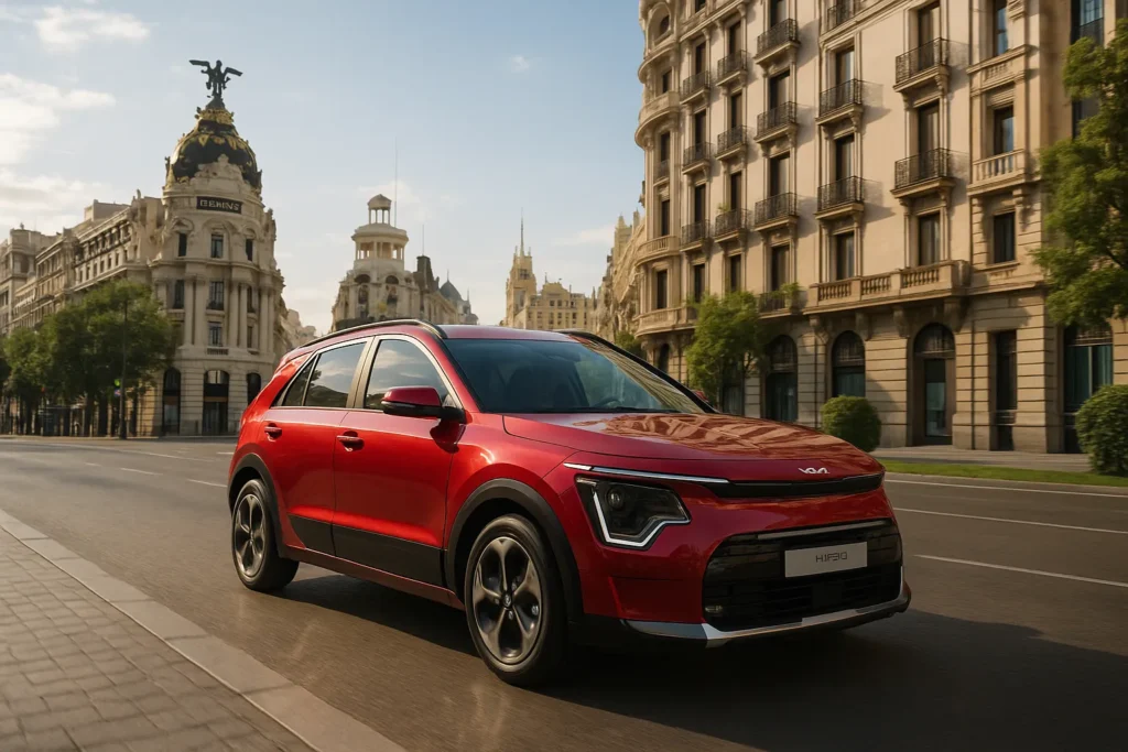 Kia Niro Hybrid Madrid Final Mejores Coches para la ciudad en 2025