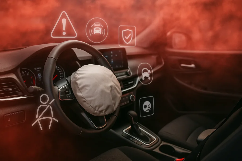 Seguridad Automoviles Humo Rojo Final Guía para comprender las calificaciones y estándares de seguridad de los automóviles.